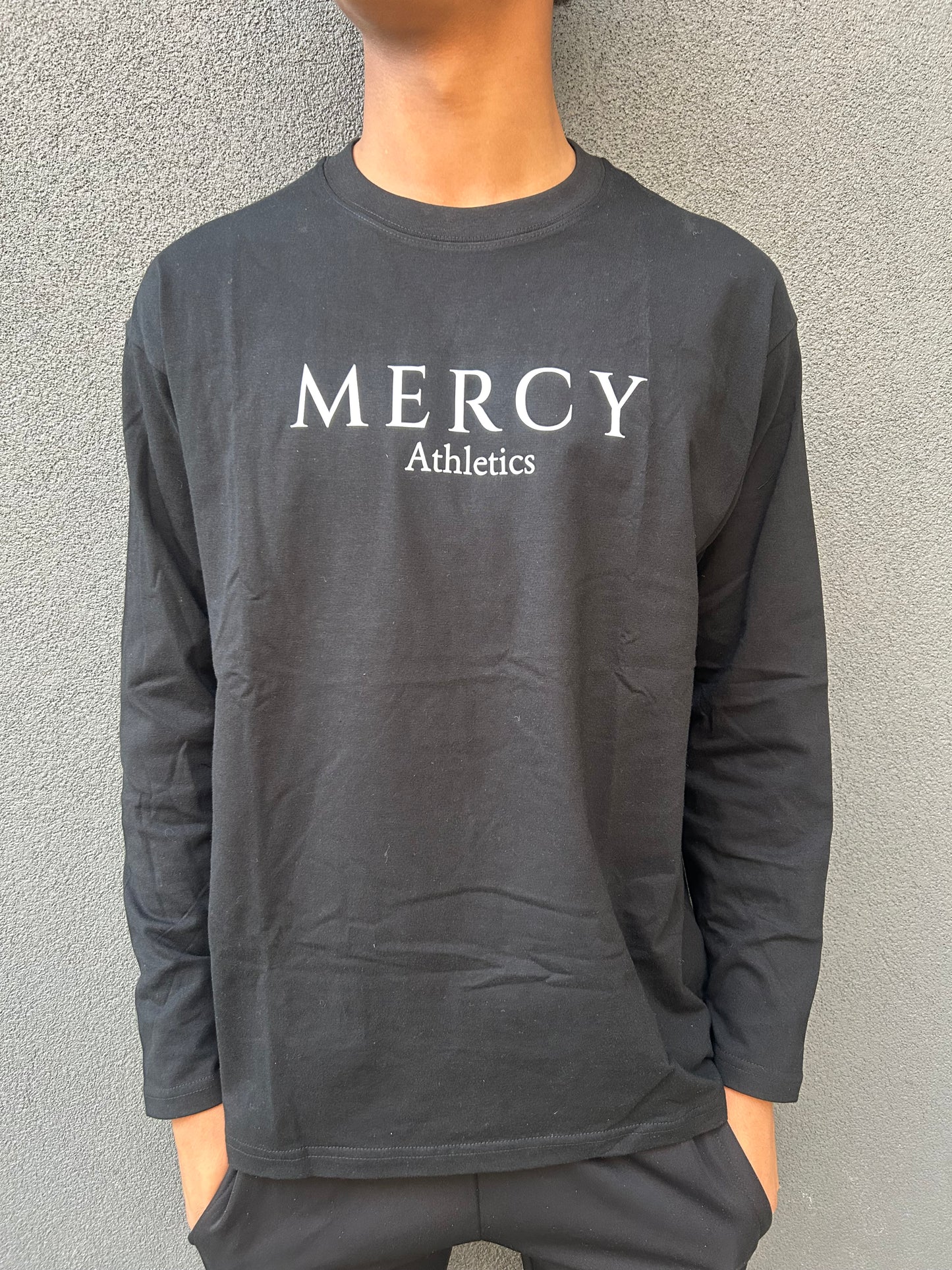 Black “Mercy Athletics” Longsleeve