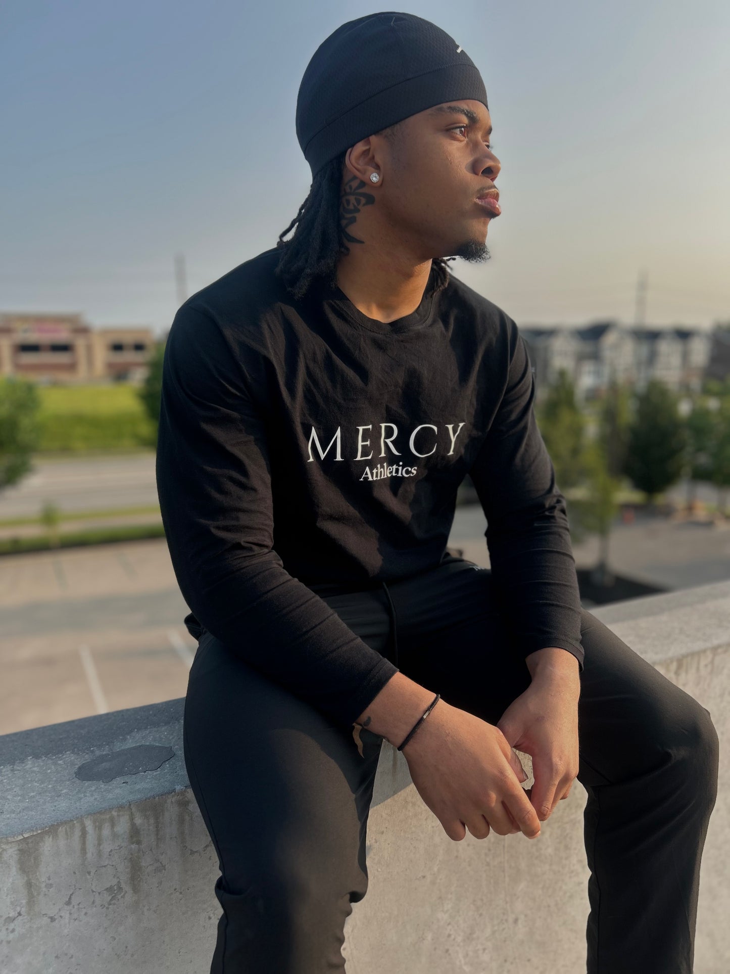 Black “Mercy Athletics” Longsleeve
